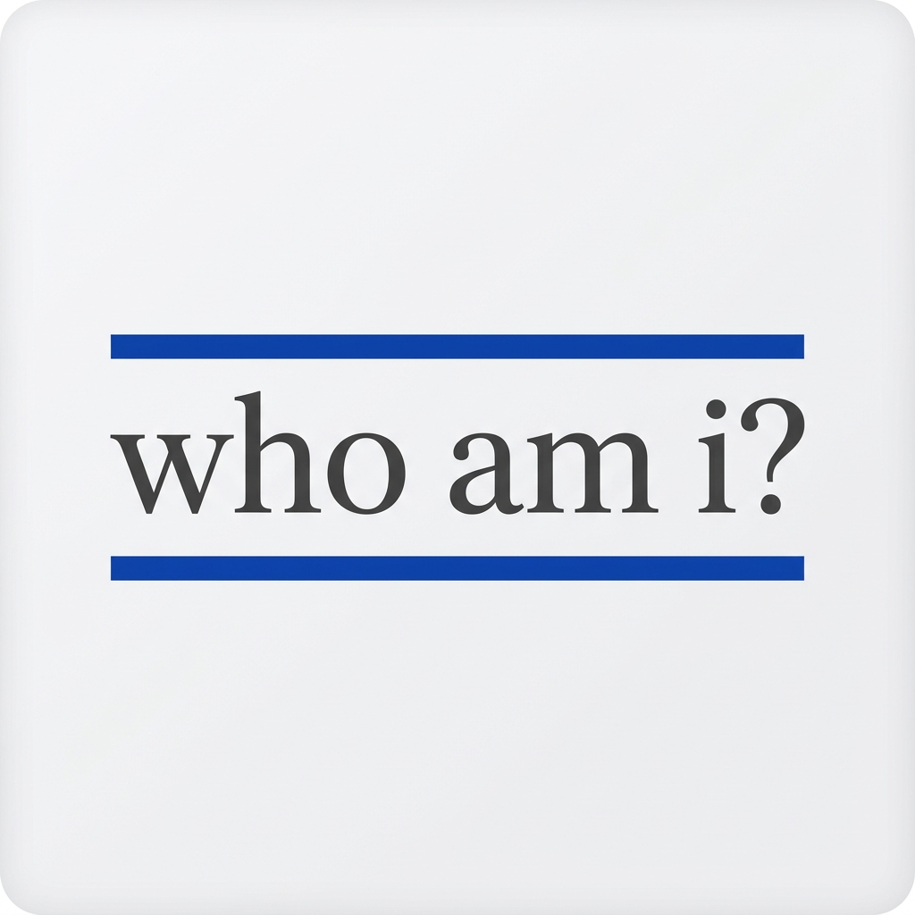 Who Am I? Logo